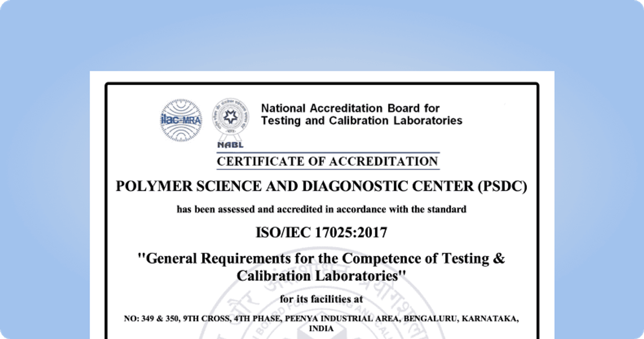 Accreditation